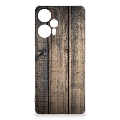 Xiaomi Poco F5 | Bumper Hoesje | Steigerhout
