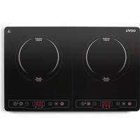 LIVOO DOC236 Dubbele inductiekookplaat - 22 cm - van 60 ° tot 240 ° - Zwart