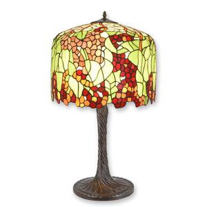 A TIFFANY STYLE TABLE LAMP