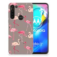 Motorola Moto G8 Power | TPU Hoesje | Flamingo