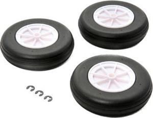 E-Flite - Wheel Set (3): Carbon-Z T-28 (EFL1310)