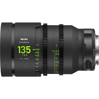 NiSi 135mm T2.2 (RF-mount) ATHENA PRIME full frame cinema lens