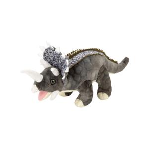 Pluche Triceratops dinosaurus - knuffeldier - 28 cm - Dino speelgoed knuffels