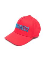 DSQUARED2 KIDS casquette à logo brodé - Rouge - thumbnail