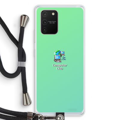 Win98: Samsung Galaxy S10 Lite Transparant Hoesje met koord