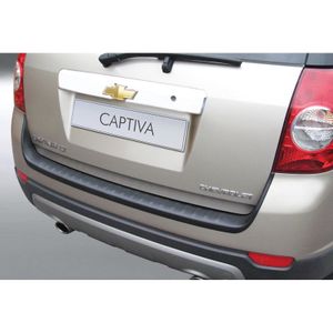 Bumper beschermer passend voor Chevrolet Captiva 4x4 2006- Zwart GRRBP322