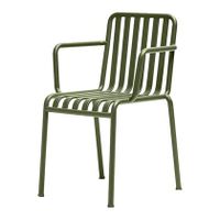 HAY Palissade Armchair Stoel met Armleuning - Olijfgroen