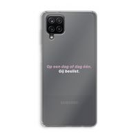 gij beslist: Samsung Galaxy A12 Transparant Hoesje