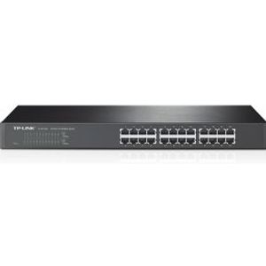 TP-LINK TL-SF1024 Unmanaged Fast Ethernet (10/100) Zwart