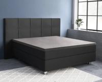 Primaviera Deluxe Topper Satijn Hoeslaken Grijs 160 x 200 cm