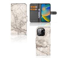 iPhone 14 Pro | Bookcase | Marmer Beige