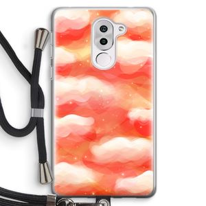 Lichte Wolken: Honor 6X Transparant Hoesje met koord