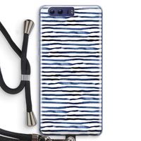 Verrassende lijnen: Honor 9 Transparant Hoesje met koord