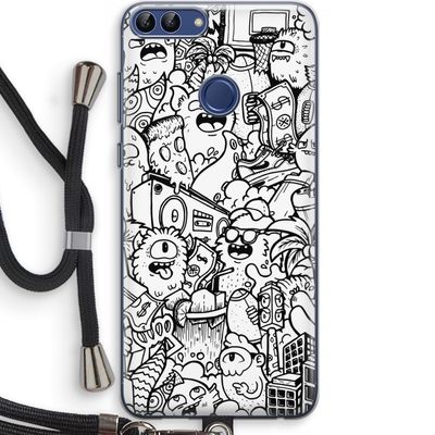 Vexx City #2: Huawei P Smart (2018) Transparant Hoesje met koord