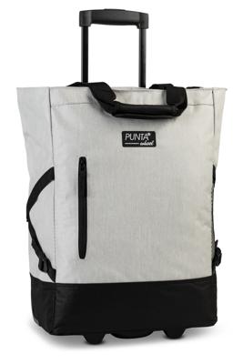 Punta Wheel Trolley Shopper Licht Grijs