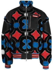 Charles Jeffrey Loverboy veste bomber en polaire - Noir