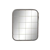 Wandspiegel DKD Home Decor Zwart Gouden 45,5 x 7,5 x 55 cm Vintage