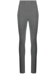 TOTEME legging à taille haute - Gris