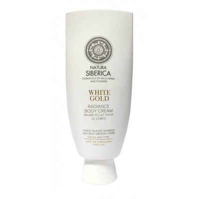 Natura Siberica Radiance body cream, White gold (200 ml)
