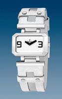 Horlogeband Festina F16308-1 Leder Wit 22mm