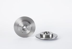 Remschijf BEARING DISC LINE BREMBO, Remschijftype: Massief, u.a. für Citroën, Peugeot, DS