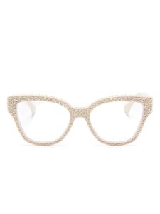 Gucci Eyewear lunettes de vue à monture papillon - Blanc