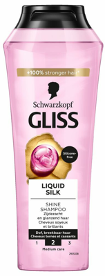 Schwarzkopf Gliss Liquid Silk Shine Shampoo Silicon Free 2