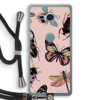 Tiny Bugs: Sony Xperia XZ2 Compact Transparant Hoesje met koord