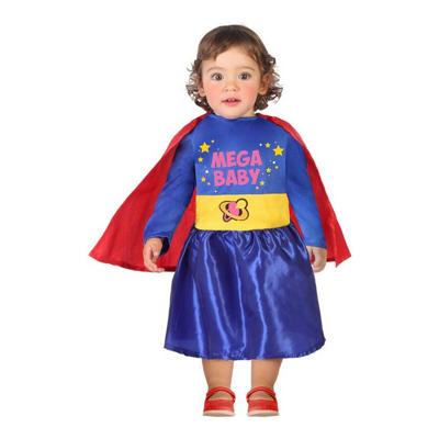 Kostuums voor Baby's Multicolour Stripheld Superheld (2 Onderdelen) (2 pcs) - Maat: 6-12 Maanden - Maat: 6-12 Maanden