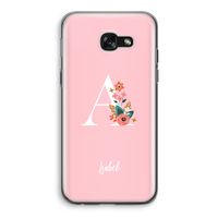 Pink Bouquet: Samsung Galaxy A5 (2017) Transparant Hoesje