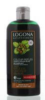 Logona Kleurshampoo bruin zwart bio hazelnoot (250 ml)