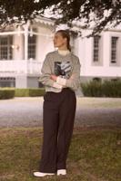 Charlie sweater - grey melange - 13310