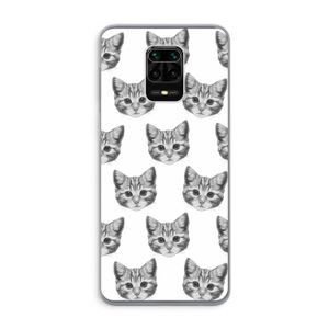 Kitten: Xiaomi Redmi Note 9 Pro Transparant Hoesje