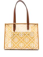 Tory Burch Doorschijnende shopper - Geel - thumbnail