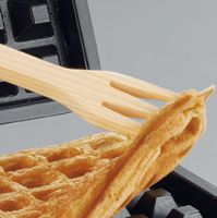 Cloer 1445 wafelijzer 2 wafel(s) 930 W Zwart, Roestvrijstaal - thumbnail