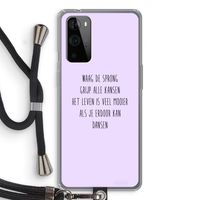 Sprong: OnePlus 9 Pro Transparant Hoesje met koord