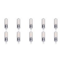 LED Lampen Set 10 Stuks - G4 Fitting - 3.6W - 6500K Helder Wit | Vervangt 35W
