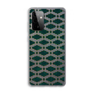 Moroccan tiles: Samsung Galaxy A72 Transparant Hoesje