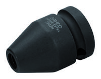 Bahco Verbindingsstuk voor slagdoppen 1/2" naar 1/4" | zeskant | gefosfateerd | 38 mm - retailverpakking - SB7807H
