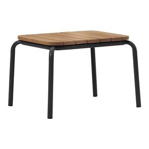 Normann Copenhagen Vig Bijzettafel Robiniahout 55 x 45 cm - Zwart