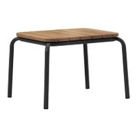 Normann Copenhagen Vig Bijzettafel Robiniahout 55 x 45 cm - Zwart - thumbnail