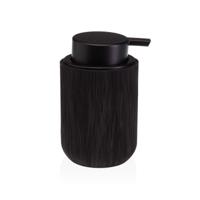 Zeepdispenser Versa Zwart Hars ABS 8 x 13 x 8 cm