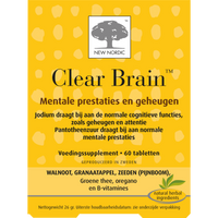 New Nordic Clear Brain Tabletten
