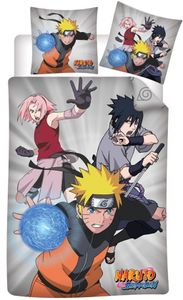 Naruto Dekbedovertrek Polyester 140 x 200 cm