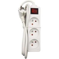 Huishoudelijke unit - GAO - 3 2P+T stopcontacten - Met schakelaar, NF-conform