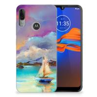 Smartphone hoesje Motorola Moto E6 Plus Boat