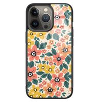 iPhone 13 Pro glazen hardcase - Blossom