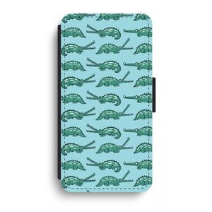 Kroko: iPhone XR Flip Hoesje