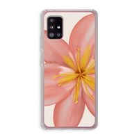 Pink Ellila Flower: Samsung Galaxy A51 5G Transparant Hoesje