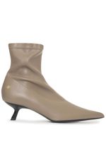 ANINE BING bottines Hilda 50 mm en cuir - Tons neutres